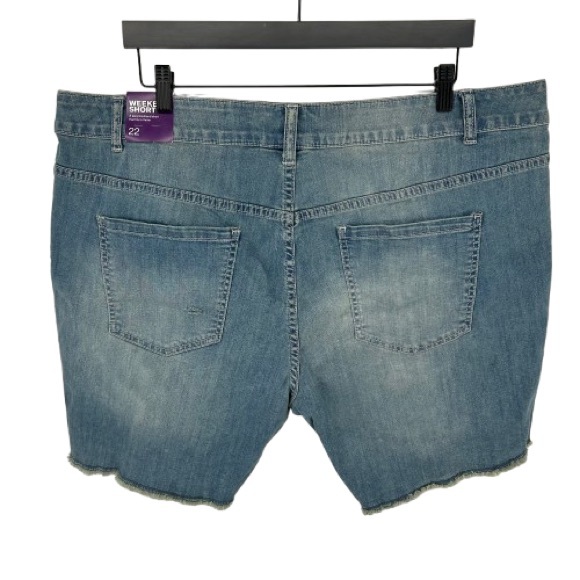 NWT Lane Bryant Boyfriend Distressed Weekend Short Size 22 - Picture 7 of 12